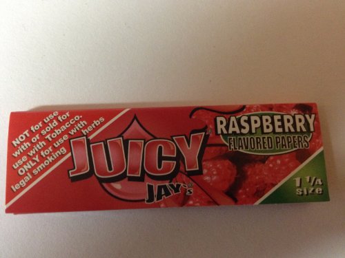 Juicy Jay’s Flavored Rolling Paper Raspberry – 6 Packs logo