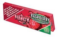 Juicy Jay’s Raspberry King Size Flavoured Papers – 5 Booklets (32 Leaves Each) logo