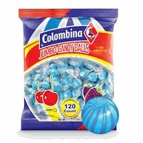 Jumbo Blue Raspberry Balls logo