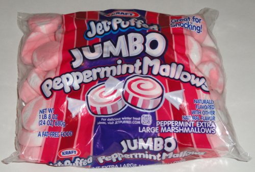 Jumbo Peppermint Mallows Marshmallows Pack of 2 logo