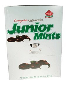 Junior Mints Minis (Pack of 72) logo