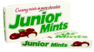Junior Mints, Movie Size, 4.75 Oz Box, 24 Count logo