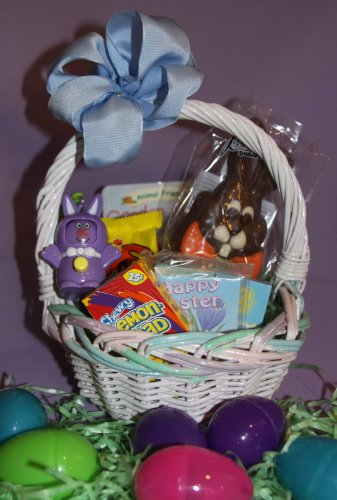 Just For The Kids, Fun and Yummy Easter Basket logo