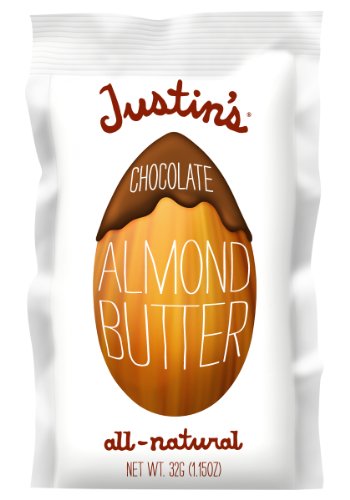 Justin’s Chocolate Almond Butter Squeeze Packs, 1.15 Ounce (Pack of 10) logo