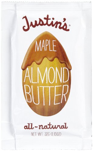 Justin’s Maple Almond Butter Squeeze Packs, 1.15 Ounce (Pack of 10) logo