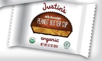 Justin’s Milk Chocolate Peanut Butter Cups Single Serve (20/.7 Oz) logo