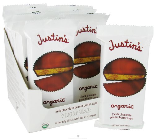 Justin’s Nut Butter – Peanut Butter Cups Milk Chocolate logo