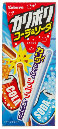 Kabaya Karipori Candy Stick – Cola & Soda (japanese Import) [ju-icni] logo