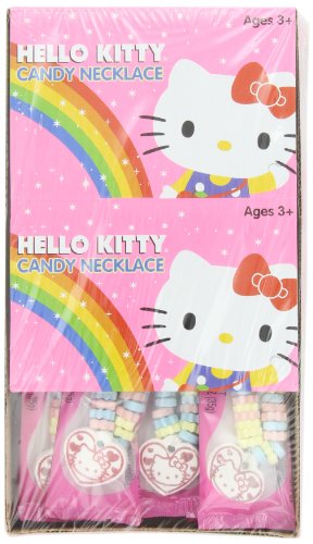 Kandy Kastle Hello Kitty Jewelry Necklace, 1.23 ounce Packages (Pack of 24) logo