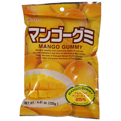 Kasugai – Gummy Mango 100 135g logo