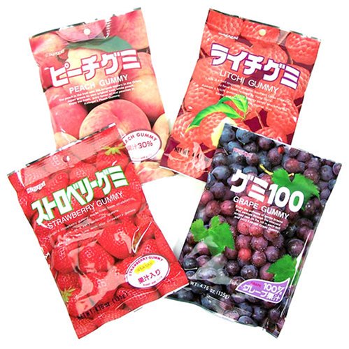 Kasugai Gummy Party Mix Flavor 8 Bags logo
