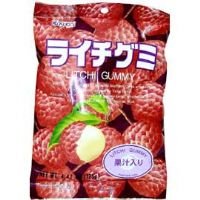 Kasugai Litchi (lychee) Gummy Candy 24 Pieces – 4.41 Oz logo