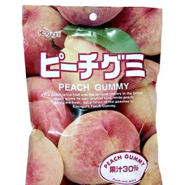 Kasugai Peach Gummy 4.76 Oz logo