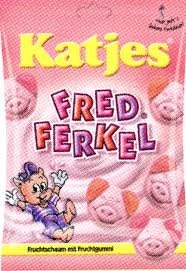 Katjes Fred Ferkel Gummi Pigs 7 Ounce (Pack of 3) logo