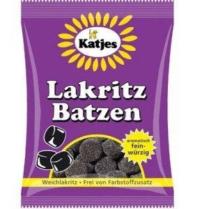 Katjes Lakritz Batzen 200g / 7oz (soft Licorice) logo