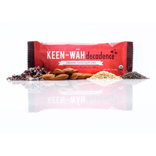 Keen-wah Decadence Protein Energy Bar (organic Chocolate Chia) – Case Of 12 Bars logo