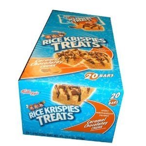 Kellogg’s Rice Krispies Treats Caramel Chocolatey Chunk 20 – 1.4 Ounce Bars Per Pack (2 Packs) logo