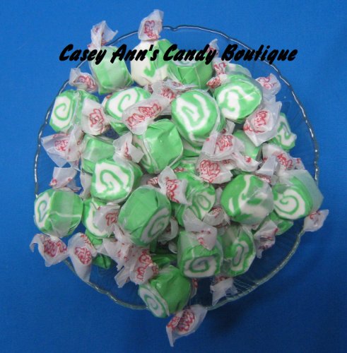 Key Lime Flavored Taffy Town Salt Water Taffy 2 Pound logo