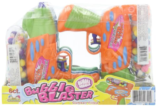 Kidsmania Bubble Blaster Gumball Filled Squirt Gun, 1.05 ounce Candy-filled Dispenser (Pack of 6) logo