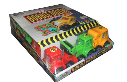 Kidsmania Bubble Mania Bubble Dozer Trucks Filled With Gum Nuggets (Pack of 12) logo