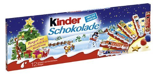 Kinder Christmas Assorted Schokolade 150 Grams (5.3oz) (Pack of 3) logo