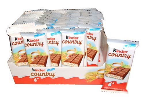 Kinder Country Delicious Candy Bar logo