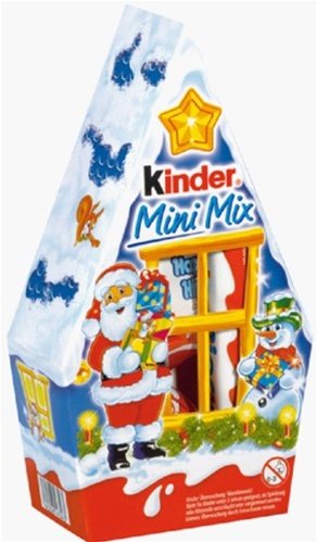 Kinder Mini Mix Christmas Chocolates Assortment ( 83 G ) logo