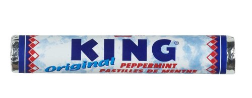 King Peppermints Original, 1.55 ounce Rolls (Pack of 36) logo