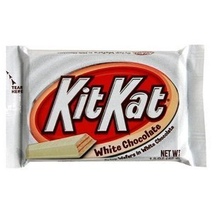 Kit Kat Candy Bar, Crisp Wafers In White Chocolate, 1.5 ounce Bars (Pack of 24) logo