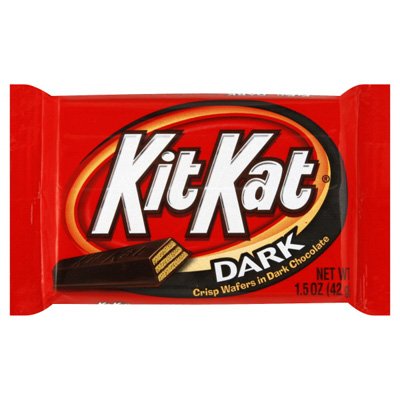 Kit Kat Candy Bar, Dark, 1.5 Oz (Pack of 24) logo