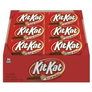 Kit Kat Chocolate Wafers Candy Bar – 36 Bars logo