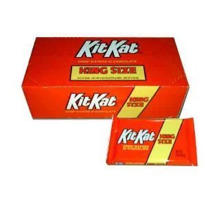 Kit Kat Crisp Wafers King Size 24 Packages logo