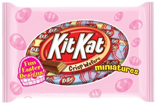 Kit Kat Easter Minis, Crisp Wafers In Milk Chocolate, 8 ounce Bags (Pack of 6) logo