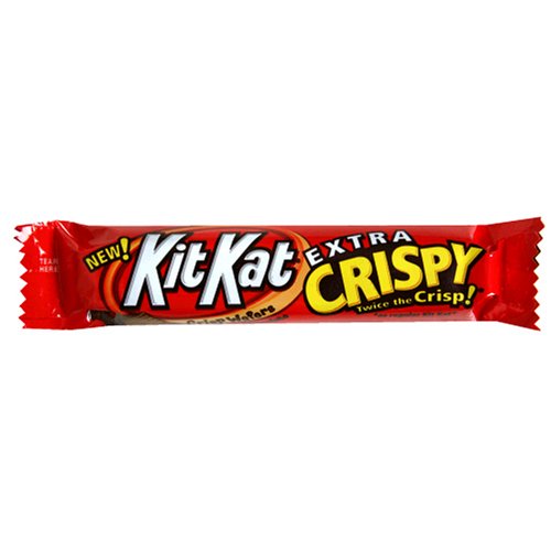 Kit Kat Extra Crispy Candy Bar, 1.61 ounce Bars (Pack of 36) logo