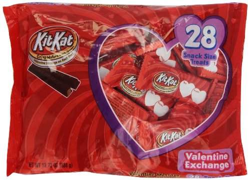 Kit Kat Valentines Snack Size Exchange Bag, 13.72 Ounce logo