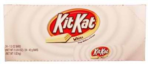 Kit Kat White Chocolate Bars 24ct logo