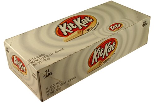 Kit Kat White Chocolate Candy 24 Bars logo