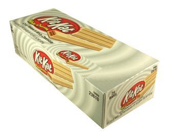 Kit Kat White Chocolate Candy Bar 24 Ct logo