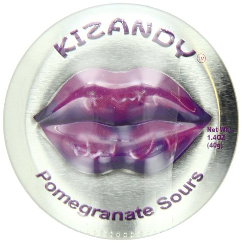 Kizandy Candy, Pomegranate Sours, 6 Count (Pack of 6) logo