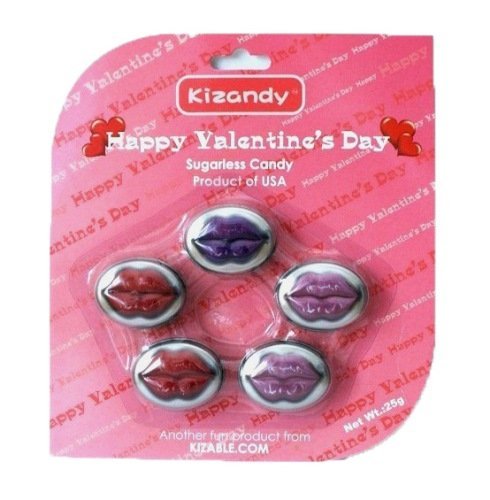 Kizandy Mini Mints Tins Blister Card, Valentines, 5 Count (Pack of 6) logo