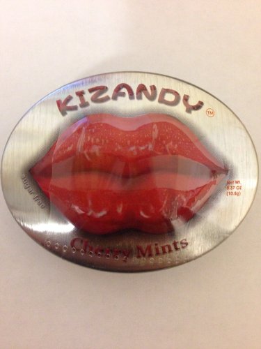 Kizandy Sugar Free Cherry Mints .37oz (Pack of 6) logo