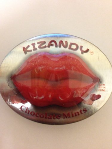 Kizandy Sugar Free Chocolate Mints .37oz (Pack of 6) logo