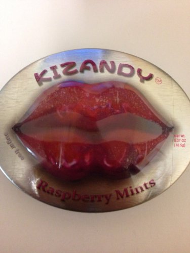 Kizandy Sugar Free Raspberry Mints .37oz (Pack of 6) logo