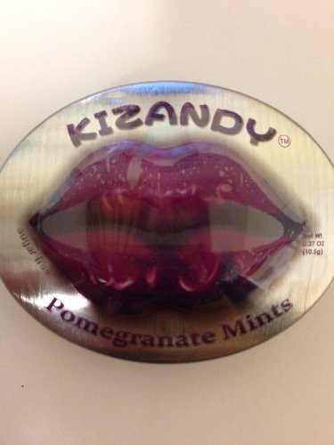 Kizandy Sugar Freepomegranate Mints .37oz (Pack of 6) logo