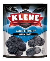 Klene Milde Zoete Muntdrop (coin Shaped Mild Sweet Licorice) 230gram/8.1oz logo