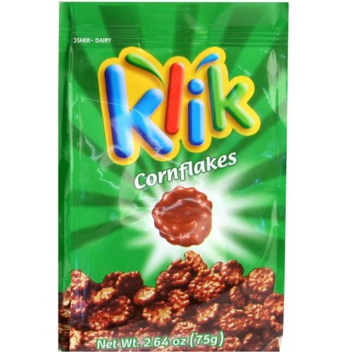 Klik Choclolate Bag (green) – Cornflakes 2.64 Oz. logo