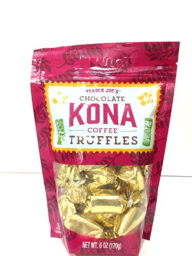 Kona Chocolate Coffee Truffles Pack of Three (3 Pack) Three 6oz Bags logo