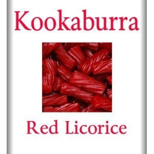 Kookaburra Australian Red Licorice Liquorice 6 Lbs logo