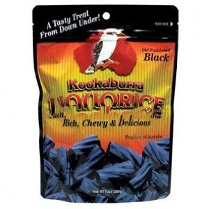 Kookaburra Black Licorice 4 Bags With Sample logo