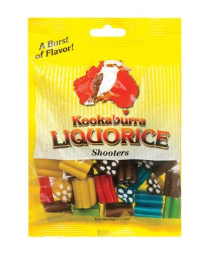 Kookaburra Liquorice Shooters logo